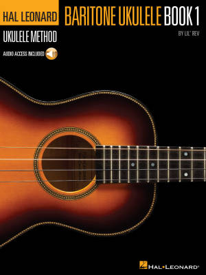 Hal Leonard - Hal Leonard Baritone Ukulele Method, Book 1 - Lil Rev - Baritone Ukulele - Book/Audio Online