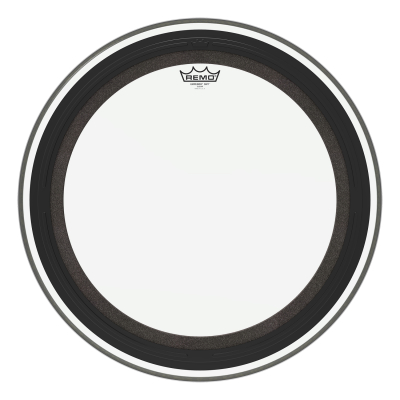Remo - Emperor SMT Clear Bass Drum Head with Sub Muffl - 20