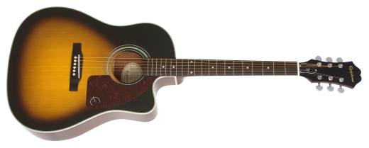 Epiphone - J-15EC Deluxe w/Case - Vintage Sunburst