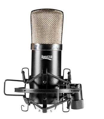 Apex - Compact Studio Condenser Mic with Case - Black