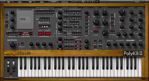 XILS Lab - PolyKB II Virtual Synthesizer Plug-In - Download