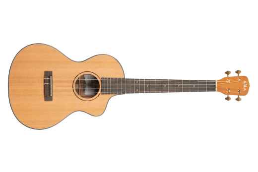 Kala - All Solid Cedar Top Trembesi Metropolitan Baritone Ukulele with Cutaway