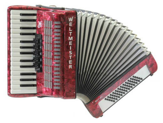 Kristall 30/60/III/5 Accordian - Red