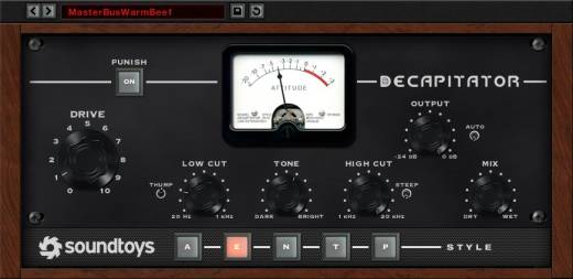 SoundToys - Decapitator Analog Saturation Modeler