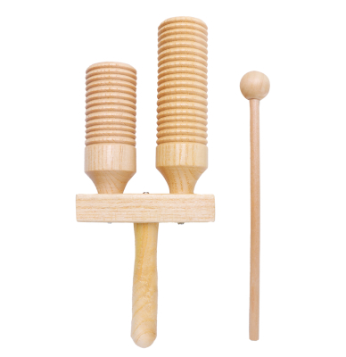 Granite Percussion - Mini Wooden Agogo 6.5