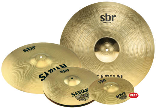 Sabian - Sabian SBR Pack w/Free 10 Splash