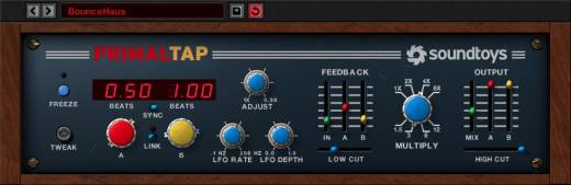 SoundToys - PrimalTap Retro Delay with Freeze