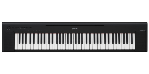 Yamaha - Piaggero NP-35 76-Key Digital Piano w/Adaptor - Black