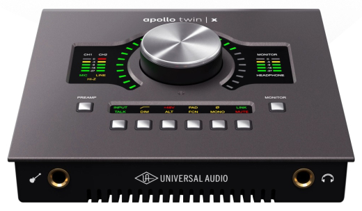 Universal Audio - Apollo Twin X QUAD Thunderbolt Audio Interface - Heritage Edition