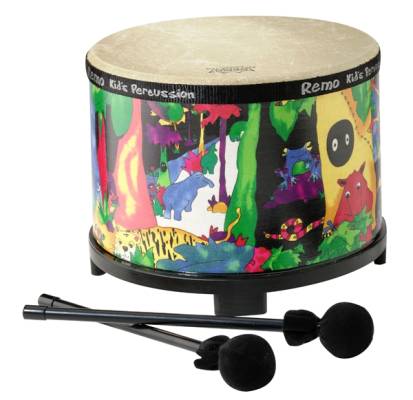 Remo - Kids Floor Tom 7.5 x 10 Inch - Rain Forest