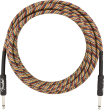 Fender - Festival Hemp Instrument Cable, Rainbow - 18.6