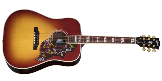 Gibson - Hummingbird Standard Rosewood Acoustic Guitar with Hardshell Case - Rosewood Burst