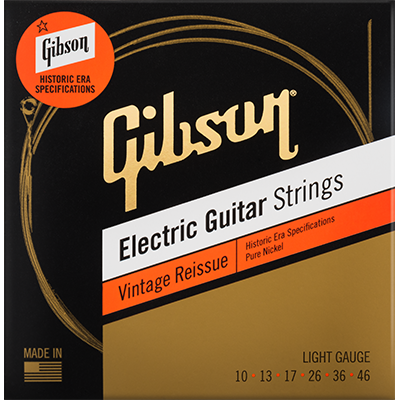 Gibson - Vintage Reissue Electric Guitar Strings - Light 10-46