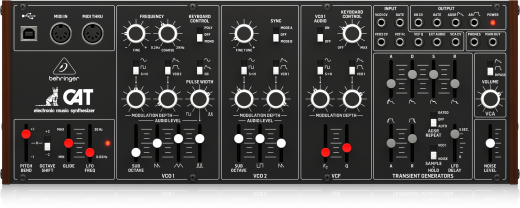 Behringer - CAT Legendary Duophonic Analog Synthesizer with Dual VCOs