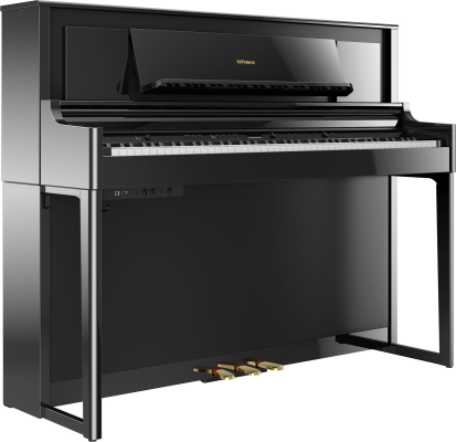 Roland - LX706 Digital Piano with Stand & Bench - Polished Ebony