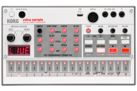 Korg - Volca Sample 2 Digital Sample Sequencer