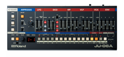 Roland - Boutique Series JU-06A Synthesizer (Juno-60 & Juno-106)